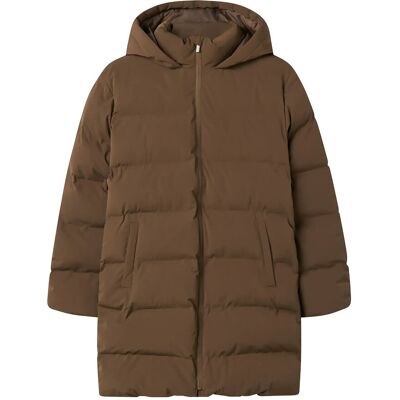 LMTD Nlfmorop Long Puffer Jacket 170-176 Brown 170-176 LMTD Nlfmorop Long Puffer Jacket 170-176 Brown 170-176