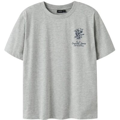 LMTD Nlmklant Ss L Top 170-176 Grey 170-176 LMTD Nlmklant Ss L Top 170-176 Grey 170-176