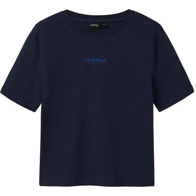 LMTD Nlffave Ss Short Xs Top 122-128 Navy 122-128 LMTD Nlffave Ss Short Xs Top 122-128 Navy 122-128