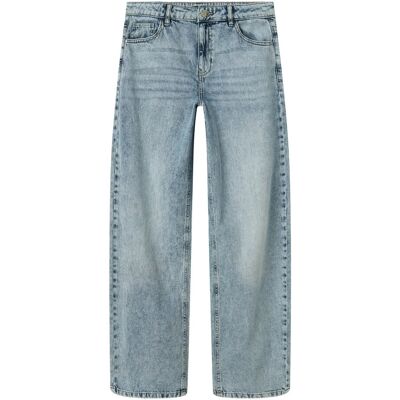 LMTD Nlmbex Dmn R Loose Pant Noos 134 Blue 134 LMTD Nlmbex Dmn R Loose Pant Noos 134 Blue 134