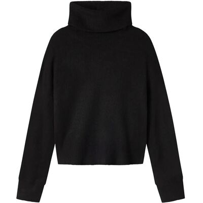 LMTD Nlflodet Ls Roll Neck Knit 134-140 Black 134-140 LMTD Nlflodet Ls Roll Neck Knit 134-140 Black 134-140