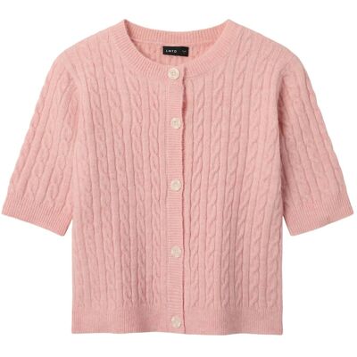LMTD Nlfkave Ss Short S Knit Cardigan 146-152 Pink 146-152 LMTD Nlfkave Ss Short S Knit Cardigan 146-152 Pink 146-152