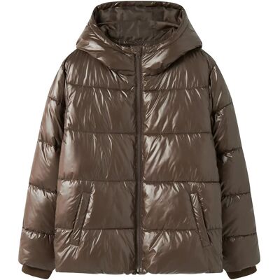 LMTD Nlnmayar Puffer Jacket Noos 146-152 Brown 146-152 LMTD Nlnmayar Puffer Jacket Noos 146-152 Brown 146-152