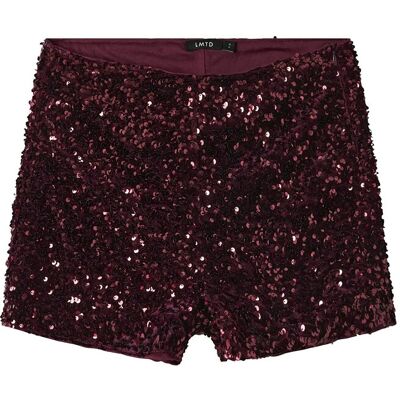 LMTD Nlfglam Shorts 164 Burgundy 164 LMTD Nlfglam Shorts 164 Burgundy 164