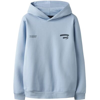 LMTD Nlnbase Ls L Sweat W. Hood 170-176 Blue 170-176 LMTD Nlnbase Ls L Sweat W. Hood 170-176 Blue 170-176