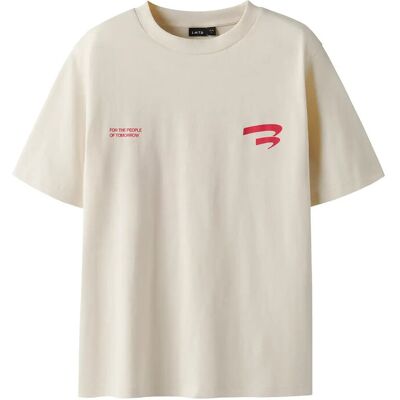 LMTD Nlnbase Ss L Top 134-140 Cream 134-140 LMTD Nlnbase Ss L Top 134-140 Cream 134-140