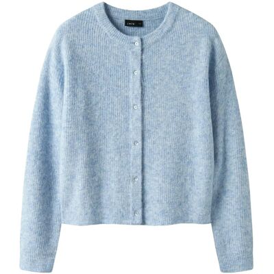 LMTD Nlfkleave Ls Short Knit Cardigan Noos 146-152 Blue 146-152 LMTD Nlfkleave Ls Short Knit Cardigan Noos 146-152 Blue 146-152