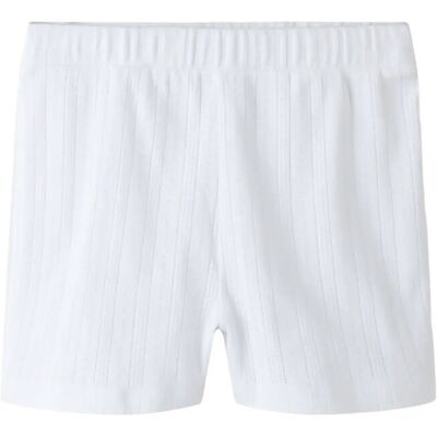 LMTD Nlfnomina Shorts 158 White 158 LMTD Nlfnomina Shorts 158 White 158