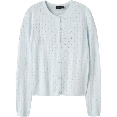 LMTD Nlfhoint Ls Short S Knit Cardigan 146-152 Blue 146-152 LMTD Nlfhoint Ls Short S Knit Cardigan 146-152 Blue 146-152
