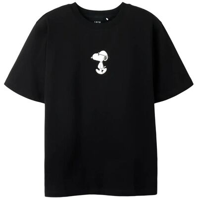 LMTD Nlnaffy Snoopy Ss L Top Box Sky 134-140 Black 134-140 LMTD Nlnaffy Snoopy Ss L Top Box Sky 134-140 Black 134-140