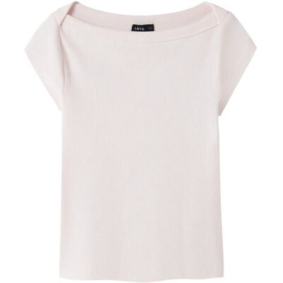 LMTD Nlfkana Ss Short Boatneck Top 158-164 Pink 158-164 LMTD Nlfkana Ss Short Boatneck Top 158-164 Pink 158-164