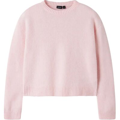 LMTD Nlfbynt Ls Short Knit 134-140 Pink 134-140 LMTD Nlfbynt Ls Short Knit 134-140 Pink 134-140