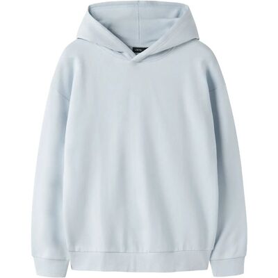LMTD Nlnnizu Ls Bru Loose Sweat W. Hood 146-152 Blue 146-152 LMTD Nlnnizu Ls Bru Loose Sweat W. Hood 146-152 Blue 146-152