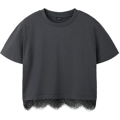 LMTD Nlfbella Ss L Lace Top 146-152 Black 146-152 LMTD Nlfbella Ss L Lace Top 146-152 Black 146-152