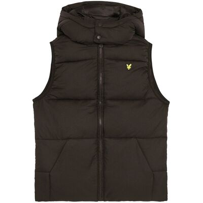 Scott Ripstop Quilted Gilet 134-140 Brown 134-140 Scott Ripstop Quilted Gilet 134-140 Brown 134-140