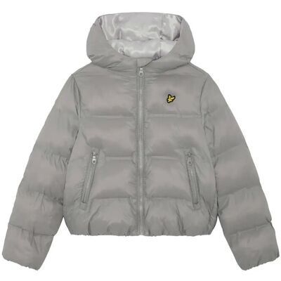 Scott Cropped Puffer Coat 134-140 Grey 134-140 Scott Cropped Puffer Coat 134-140 Grey 134-140