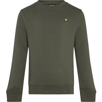Scott Crew Neck Sweatshirt 152-158 Khaki 152-158 Scott Crew Neck Sweatshirt 152-158 Khaki 152-158
