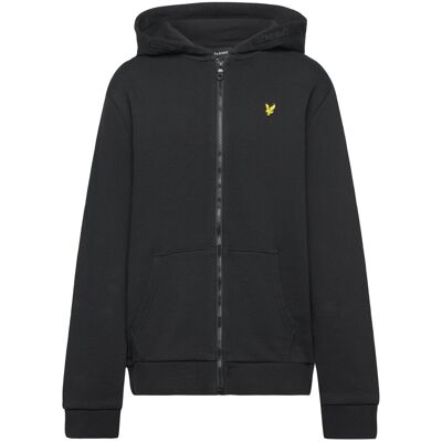 Scott Zip Through Hoodie 128-134 Black 128-134 Scott Zip Through Hoodie 128-134 Black 128-134