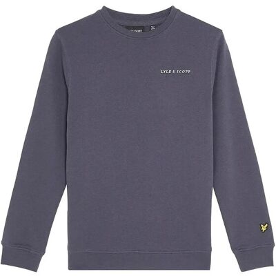 Scott Script Crew Neck Sweatshirt 110-116 Blue 110-116 Scott Script Crew Neck Sweatshirt 110-116 Blue 110-116