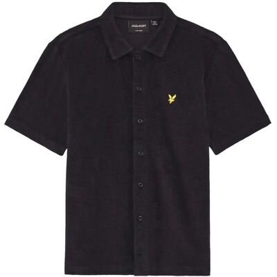 Scott Ss Towelling Shirt 140-146 Black 140-146 Scott Ss Towelling Shirt 140-146 Black 140-146