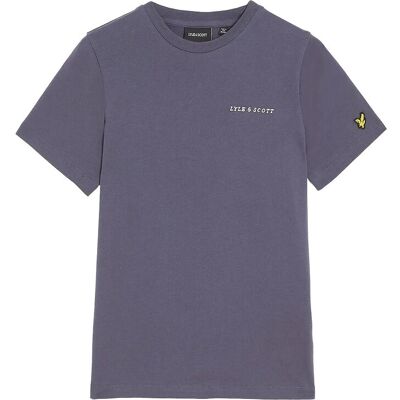 Scott Script Embroidered T-Shirt 140-146 Blue 140-146 Scott Script Embroidered T-Shirt 140-146 Blue 140-146