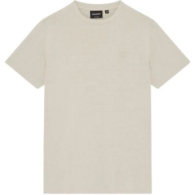 Scott Linen Blend T-Shirt 122-128 Beige 122-128 Scott Linen Blend T-Shirt 122-128 Beige 122-128
