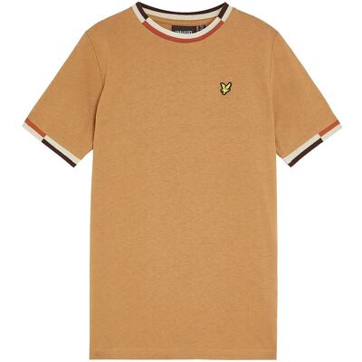 Scott Multi Rib T-Shirt 9-10 Beige 9-10 Scott Multi Rib T-Shirt 9-10 Beige 9-10