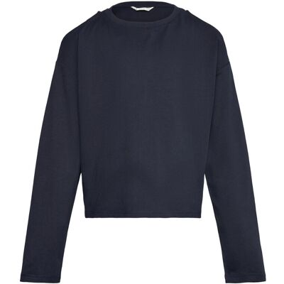 Mango Cut-Out T-Shirt 9-10 Navy 9-10 Mango Cut-Out T-Shirt 9-10 Navy 9-10