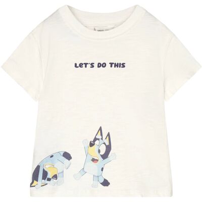 Mango Bluey Printed T-Shirt 18-24M White 18-24M Mango Bluey Printed T-Shirt 18-24M White 18-24M