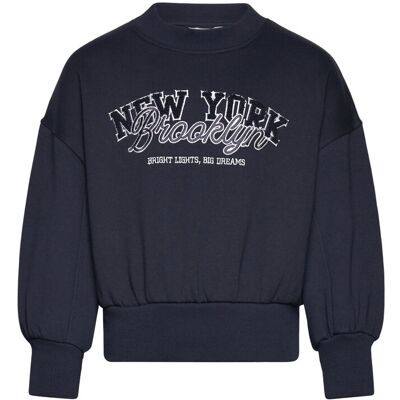 Mango Embroidered Cotton Sweatshirt 11-12 Navy 11-12 Mango Embroidered Cotton Sweatshirt 11-12 Navy 11-12