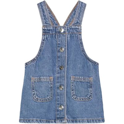 Mango Denim Buttons Pichi 2-3 Blue 2-3 Mango Denim Buttons Pichi 2-3 Blue 2-3