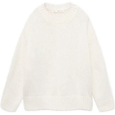 Mango Long-Sleeve Knitted Sweater 11-12 Cream 11-12 Mango Long-Sleeve Knitted Sweater 11-12 Cream 11-12