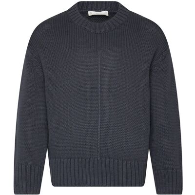 Mango Long-Sleeve Knitted Sweater 9-10 Navy 9-10 Mango Long-Sleeve Knitted Sweater 9-10 Navy 9-10