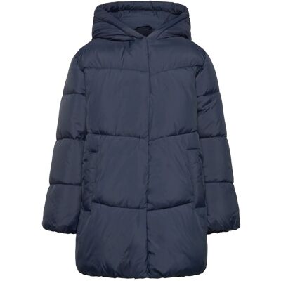 Mango Hood Puffer Coat 122 Navy 122 Mango Hood Puffer Coat 122 Navy 122