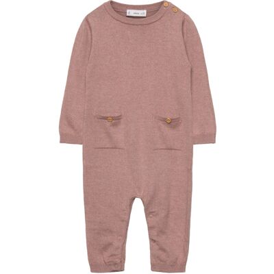 Mango Long Chest-Pocket Jumpsuit 12-18M Pink 12-18M Mango Long Chest-Pocket Jumpsuit 12-18M Pink 12-18M