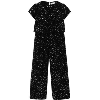 Mango Sequins Long Jumpsuit 13-14 Black 13-14 Mango Sequins Long Jumpsuit 13-14 Black 13-14