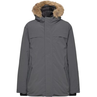 Mango Anorak With Shearling-Effect Hood 134 Grey 134 Mango Anorak With Shearling-Effect Hood 134 Grey 134