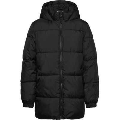 Mango Long Coat With Padded Lining 134 Black 134 Mango Long Coat With Padded Lining 134 Black 134