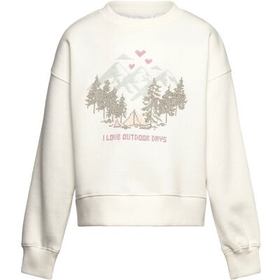 Mango Embroidered Cotton Sweatshirt 9-10 White 9-10 Mango Embroidered Cotton Sweatshirt 9-10 White 9-10