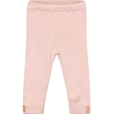 Mango Ribbed Knitted Leggings 3-6M Pink 3-6M Mango Ribbed Knitted Leggings 3-6M Pink 3-6M