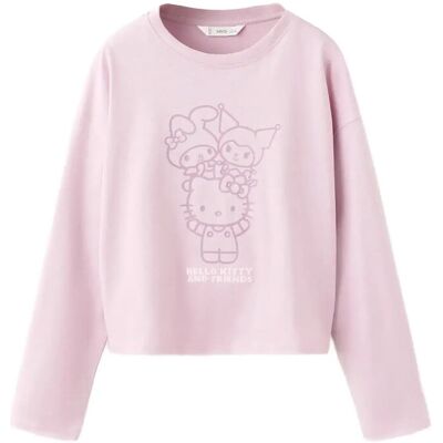 Mango Hello Kitty T-Shirt 9-10 Pink 9-10 Mango Hello Kitty T-Shirt 9-10 Pink 9-10