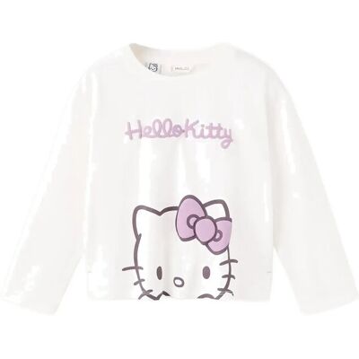 Mango Hello Kitty T-Shirt 18-24M Cream 18-24M Mango Hello Kitty T-Shirt 18-24M Cream 18-24M