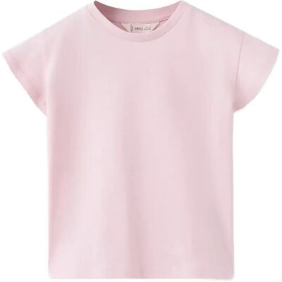 Mango Short-Sleeved Cotton T-Shirt 5-6 Pink 5-6 Mango Short-Sleeved Cotton T-Shirt 5-6 Pink 5-6