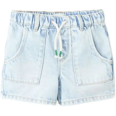 Mango Denim Bermuda Shorts With Drawstring 12-18M Blue 12-18M Mango Denim Bermuda Shorts With Drawstring 12-18M Blue 12-18M