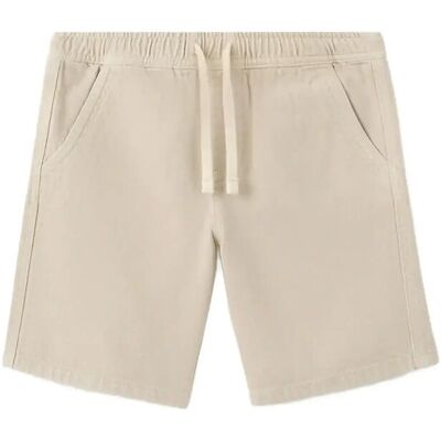 Mango Straight Cotton Bermuda Shorts 146 Beige 146 Mango Straight Cotton Bermuda Shorts 146 Beige 146