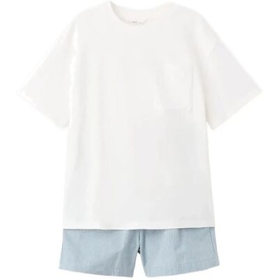 Mango Short Pyjama Set 11-12 Blue 11-12 Mango Short Pyjama Set 11-12 Blue 11-12