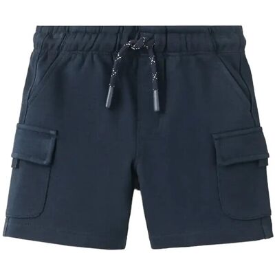 Mango Drawstring Cargo Bermuda Shorts 18-24M Navy 18-24M Mango Drawstring Cargo Bermuda Shorts 18-24M Navy 18-24M