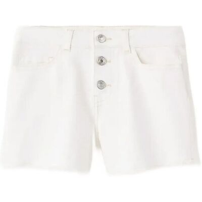 Mango Frayed Hem Shorts 134 White 134 Mango Frayed Hem Shorts 134 White 134