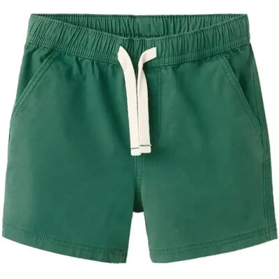 Mango Cotton Shorts With Drawstring 12-18M Green 12-18M Mango Cotton Shorts With Drawstring 12-18M Green 12-18M