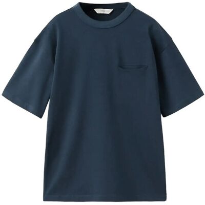 Mango Cotton T-Shirt With Pocket Detail 11-12 Navy 11-12 Mango Cotton T-Shirt With Pocket Detail 11-12 Navy 11-12